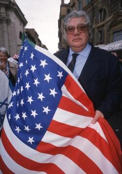 DOMENICO CONTESTABILE POLITICO FI BANDIERA USA