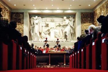 PALAZZO DI GIUSTIZIA APERTURA DELL ANNO GIUDIZIARIO