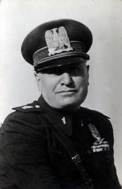 Benito Mussolini Duce dell Italia fascista Benito Mussolini Duce dell Italia fascista