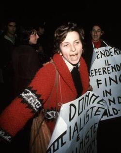 EMMA BONINO POLITICO ANNI 70 GIOVANE