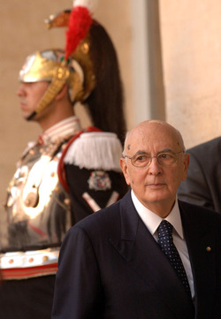GIORGIO NAPOLITANO PRESIDENTE GIURAMENTO