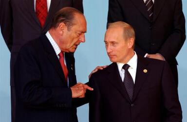 VERTICE NATO RUSSIA JAQUES CHIRACVLADIMIR PUTIN
