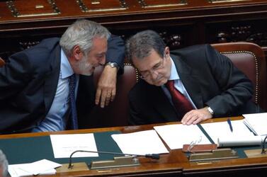 ROMANO PRODI PRESIDENTE DEL CONSIGLIO LUIGI NICOLAIS MIN FUNZIONE PUBBL