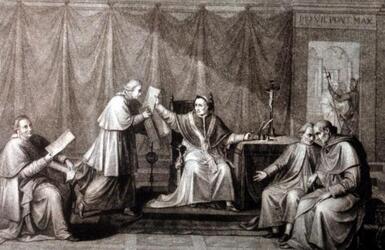 PAPA PIO VII SETTIMO PONTEFICE