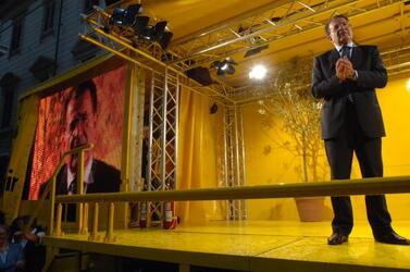 ROMANO PRODI POLITICO UNIONE TIR