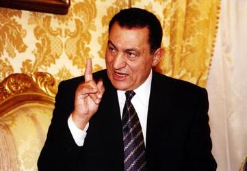 Hosni Mubarak PRESIDENTE EGIZIANO