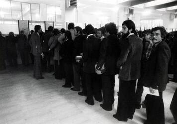 UFFICIO COLLOCAMENTO ANNI 70 BUROCRAZIA