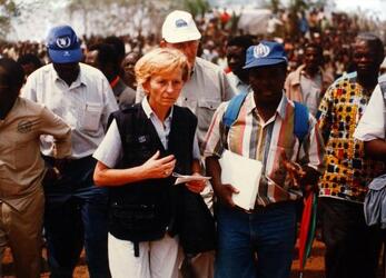 NELLO ZAIRE 1997 EMMA BONINO POLITICA