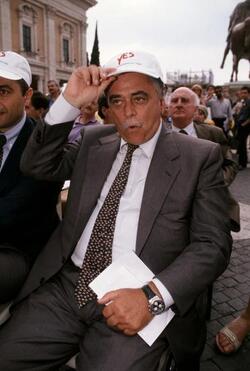 ACHILLE OCCHETTO POLITICO CAPPELLO