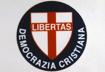 Simbolo Democrazia Cristiana bandiere
