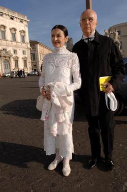 CARLA FRACCI DANZATRICE CON SUO MARITO