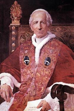 PAPA LEONE XIII TREDICESIMO PONTEFICE