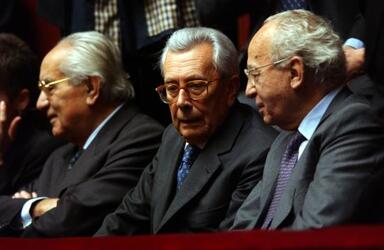 EMILIO COLOMBO POLITICO PPI ARNALDO FORLANI EX PARLAMENTARE DC VIRGINIO ROGNONI EMILIO COLOMBO POLITICO PPI ARNALDO FORLANI EX PARLAMENTARE DC VIRGINIO ROGNONI