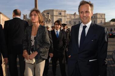 CARLO PERRONE EDITORE CON LA MOGLIE