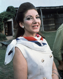 MARIA CALLAS CANTANTE ARTISTA LIRICA