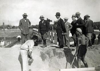 FASCISMO BENITO MUSSOLINI DUCE BONIFICA PONTINA