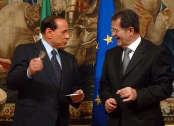 SILVIO BERLUSCONI ROMANO PRODI PRESIDENTE DEL CONSIGLIO