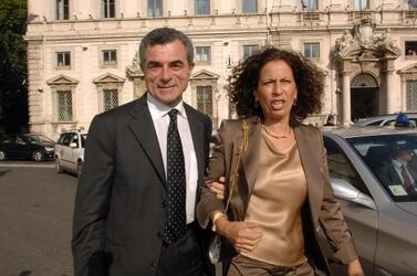 MAURO MORETTI CON MOGLIE