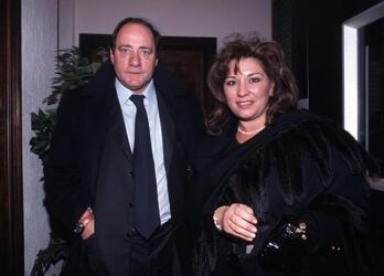 GIORGIO CHINAGLIA EX CALCIATORE IMPRENDITORE CON LA MOGLIE