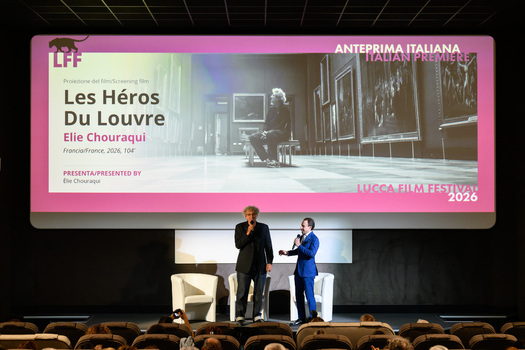Lucca Film Festival 2026 Elie Chouraqui Presents The Italian Premiere Of The Film Les H&acirc; �� �&Acirc;&reg;Ros Du Louvre 