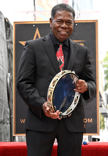 Brazilian Percusionist Paulinho Da Costa Honored With A Star On The Hollywood Walk Of Fame In California USA 13 MAY 2026.