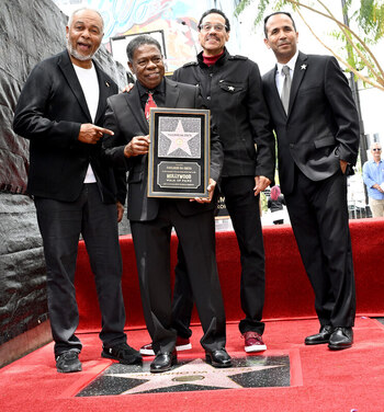Brazilian Percusionist Paulinho Da Costa Honored With A Star On The Hollywood Walk Of Fame In California USA 13 MAY 2026.