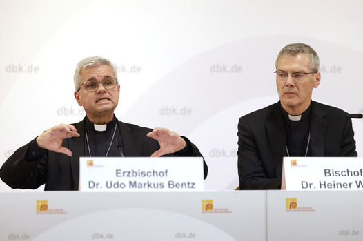 Pressegespr&auml;ch bei der bei der Herbst Vollversammlung der Deutschen Bischofskonferenz in Fulda