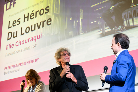 Lucca Film Festival 2026 Elie Chouraqui Presents The Italian Premiere Of The Film Les H&acirc; �� �&Acirc;&reg;Ros Du Louvre 
