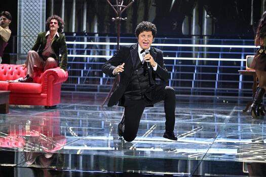 Rome Former Dear RAI Studios. Tale E Quale TV Show Second Episode Rome Former Dear RAI Studios. Tale E Quale TV Show Second Episode