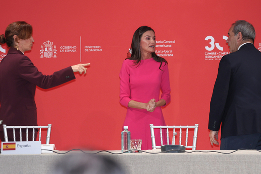 Queen Letizia presides over the inauguration of the 17th Ibero American Conference of Ministers of Health