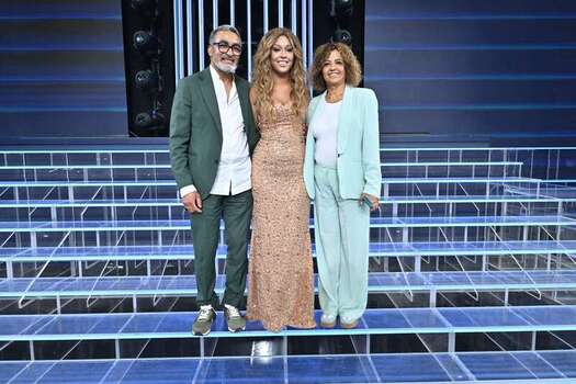 Rome Former Dear RAI Studios. Tale E Quale TV Show Second Episode Rome Former Dear RAI Studios. Tale E Quale TV Show Second Episode
