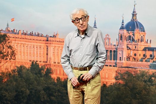 Woody Allen presents the filming of his film in Madrid Woody Allen presents the filming of his film in Madrid