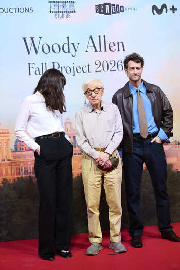 Presentation The Filming Of Woody Allen&acirc; �� ��S New Film In Madrid Presentation