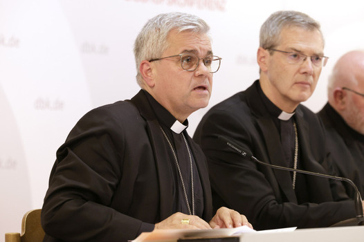 Pressegespr&auml;ch bei der bei der Herbst Vollversammlung der Deutschen Bischofskonferenz in Fulda