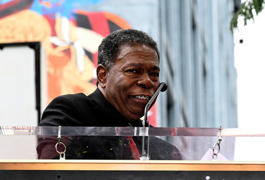 Brazilian Percusionist Paulinho Da Costa Honored With A Star On The Hollywood Walk Of Fame In California USA 13 MAY 2026.