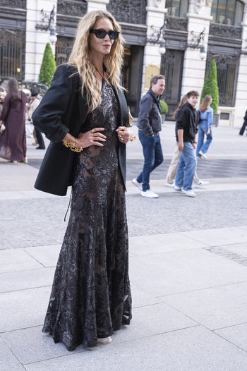 Elle Macpherson At The Streets Of Downtown Madrid 13 May 2026 Elle Macpherson At The Streets Of Downtown Madrid 13 May 2026
