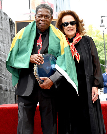 Brazilian Percusionist Paulinho Da Costa Honored With A Star On The Hollywood Walk Of Fame In California USA 13 MAY 2026.