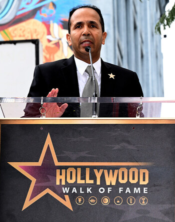 Brazilian Percusionist Paulinho Da Costa Honored With A Star On The Hollywood Walk Of Fame In California USA 13 MAY 2026.