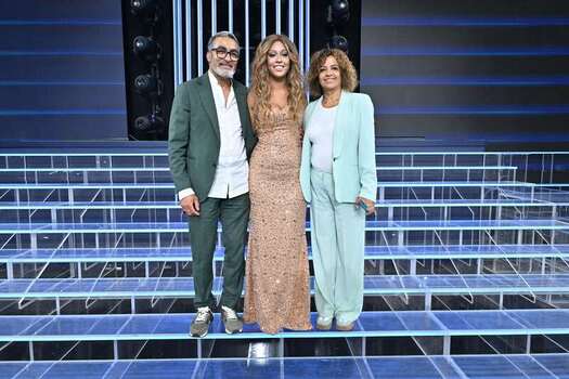 Rome Former Dear RAI Studios. Tale E Quale TV Show Second Episode Rome Former Dear RAI Studios. Tale E Quale TV Show Second Episode