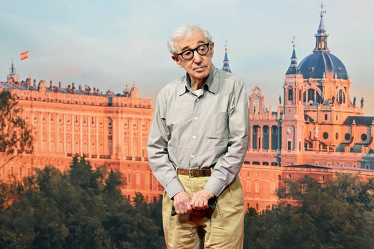 Woody Allen presents the filming of his film in Madrid Woody Allen presents the filming of his film in Madrid