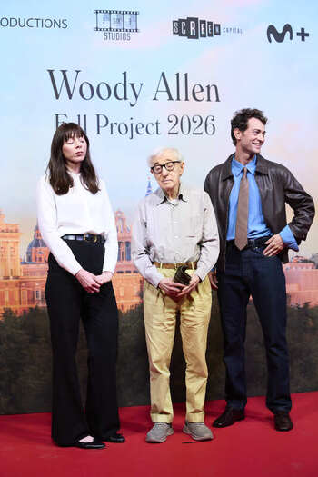 Presentation The Filming Of Woody Allen&acirc; �� ��S New Film In Madrid Presentation