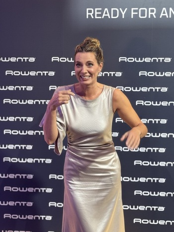 Numerous well known faces are attending the opening of Casa Rowenta in Madrid
