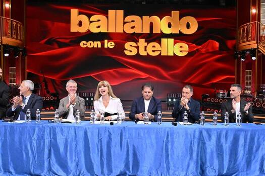 Rome Rai Saxa Rubra Studios. Dancing With The Stars Photocall
