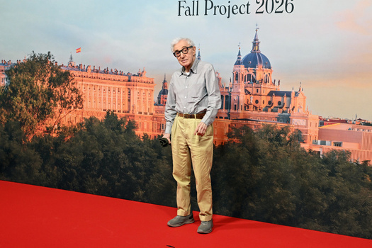 Woody Allen presents the filming of his film in Madrid