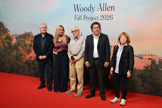 Woody Allen presents the filming of his film in Madrid