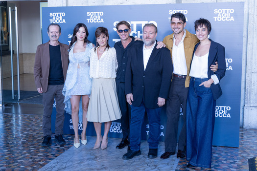 Italy Photocall Of Sotto A Chi Tocca Italy Photocall Of Sotto A Chi Tocca