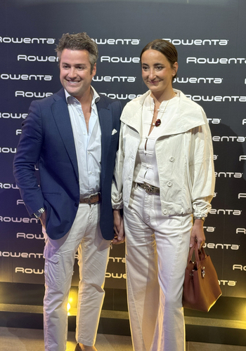 Numerous well known faces are attending the opening of Casa Rowenta in Madrid