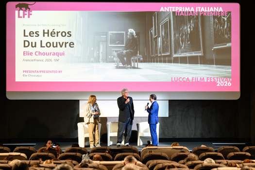 Lucca Film Festival 2026 Elie Chouraqui Presents The Italian Premiere Of The Film Les H&acirc; �� �&Acirc;&reg;Ros Du Louvre 