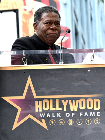 Brazilian Percusionist Paulinho Da Costa Honored With A Star On The Hollywood Walk Of Fame In California USA 13 MAY 2026.