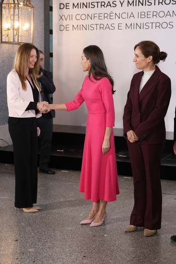 Queen Letizia presides over the inauguration of the 17th Ibero American Conference of Ministers of Health